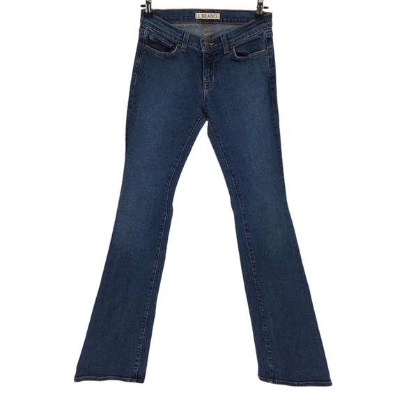 J Brand Slim Boot Flare Jeans Dark Wash Denim 27 - Picture 1 of 6